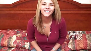 Ashlynn Brooke makes her first porn