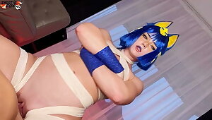 Cosplay Ankha meme 18 real porn version by SweetieFox